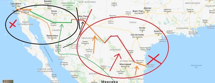 Human smuggling in the USA. Refugees VS Trump and his “wall”. - My, Refugees, USA, Mexico, Wall, Mat, Longpost, The border