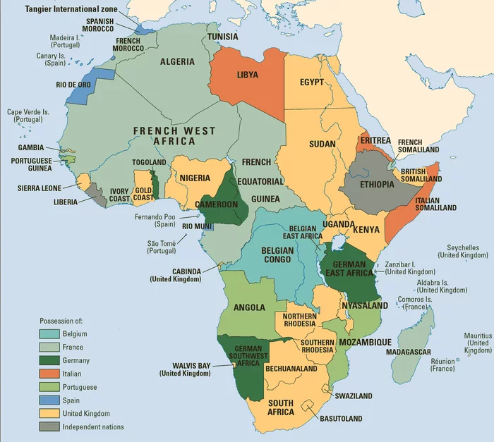 Influence of modern major powers on the African continent - Politics, Africa, Colonialism, Longpost