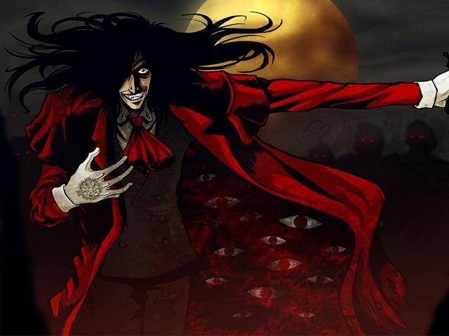 Король Нежити. - Аниме, Anime Art, Hellsing, Alucard (Hellsing)