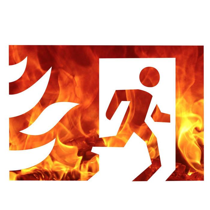 Ежедневная иконка — пожарный выход