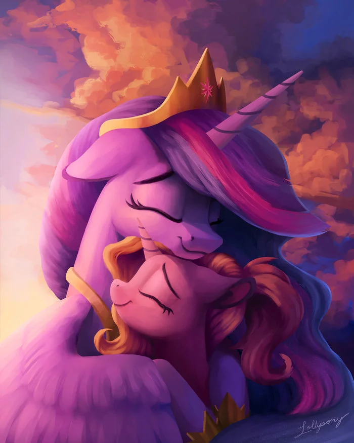 I'll Miss You... - My Little Pony, PonyArt, Twilight sparkle, Luster Dawn, MLP Season 9, Lolliponybrony