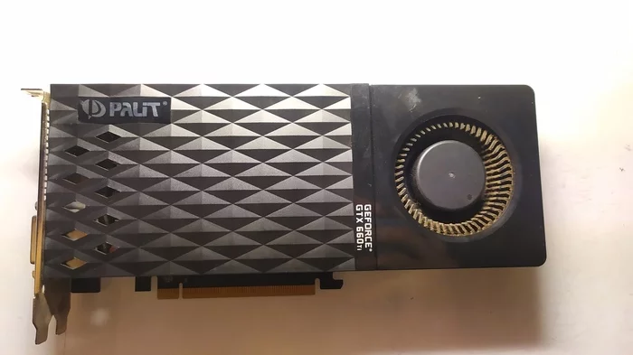 Palit GTX 660ti or dissecting an old woman. - My, Video card, Repair, Longpost