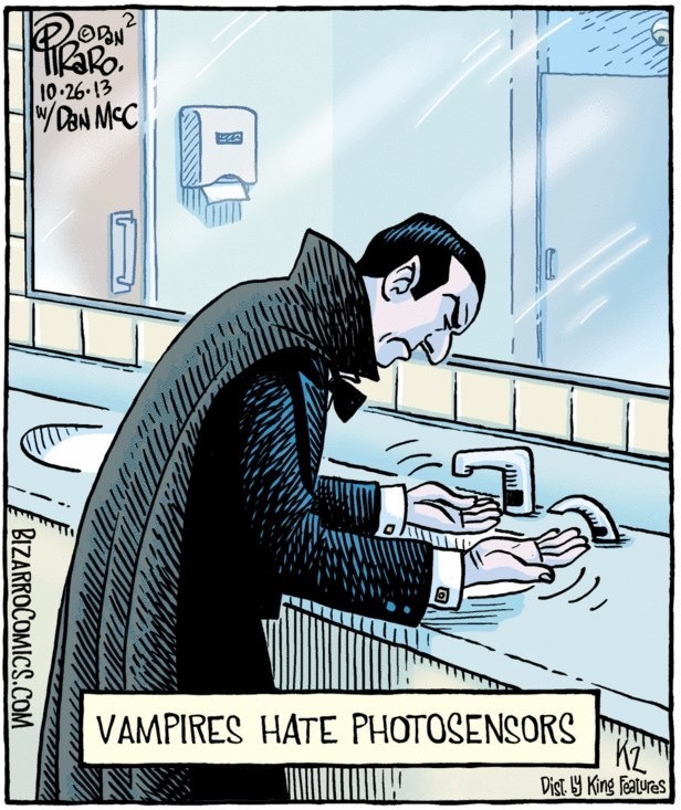 It's not easy for vampires either - Comics, Bizarrocomics, Vampires