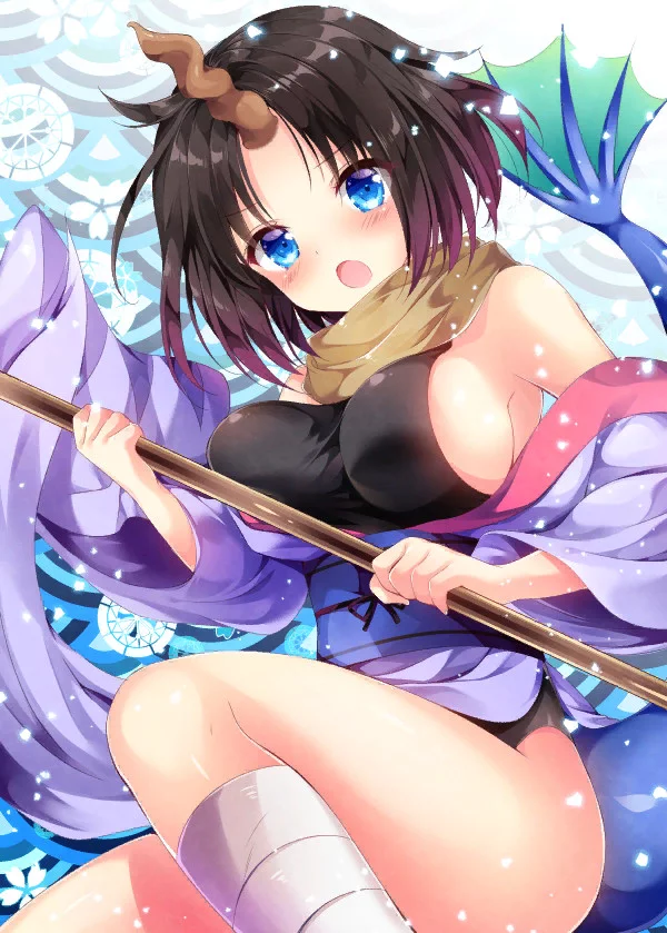 Elma - Kobayashi-san chi no maidragon, Elma, Anime art, Anime