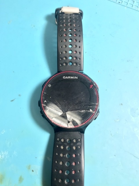 Garmin Forerunner 235 - glass replacement. - My, Garmin, Clock, Watch repair, Smart watch, Longpost