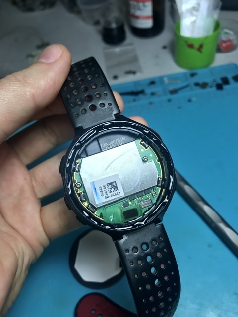 Garmin Forerunner 235 - glass replacement. - My, Garmin, Clock, Watch repair, Smart watch, Longpost