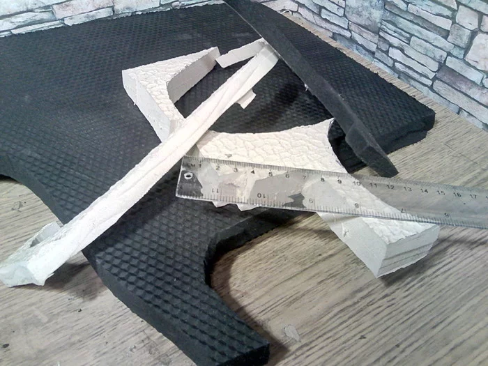 About filling the grids and heels when installing heels. Microporous rubber. - My, Shoe repair, Material, Longpost