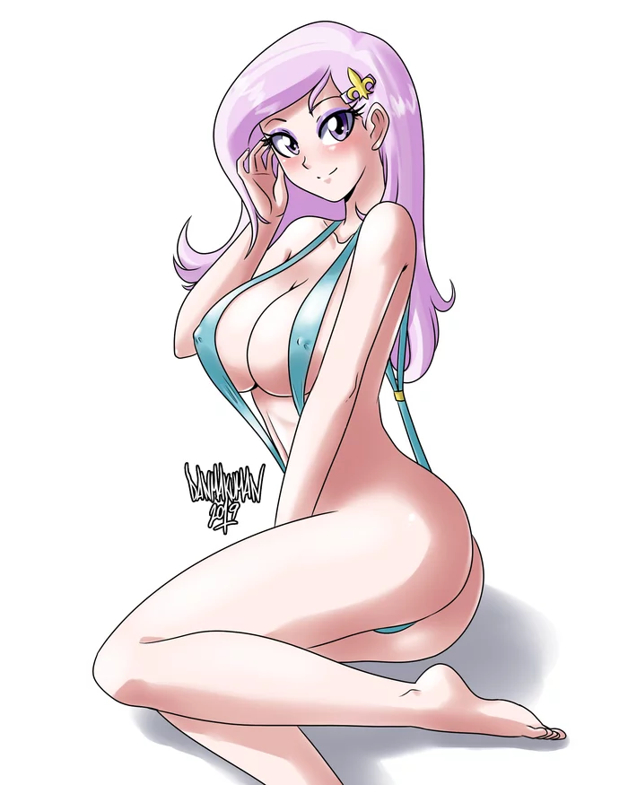 Fleur de Lis - NSFW, My Little Pony, Хуманизация, Fleur Dis Lee, MLP Suggestive, Danmakuman