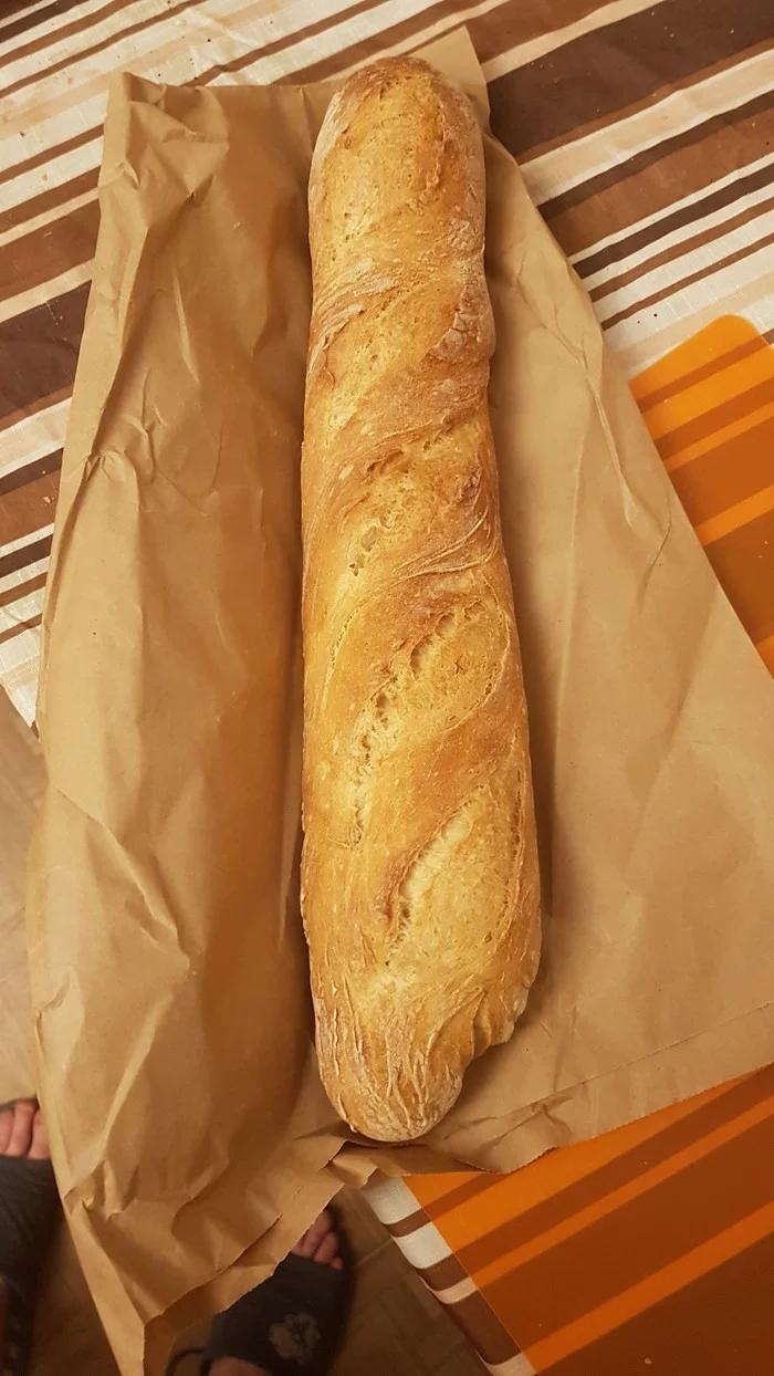 Hooligans and baguette - My, Bread, Saint Petersburg, Hooligans, Longpost