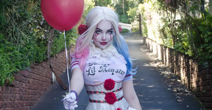 Harley Quinn - Pennywise [JinxKittie Cosplay ] - Cosplay, Cosplayers, Costume, Pennywise, Harley quinn