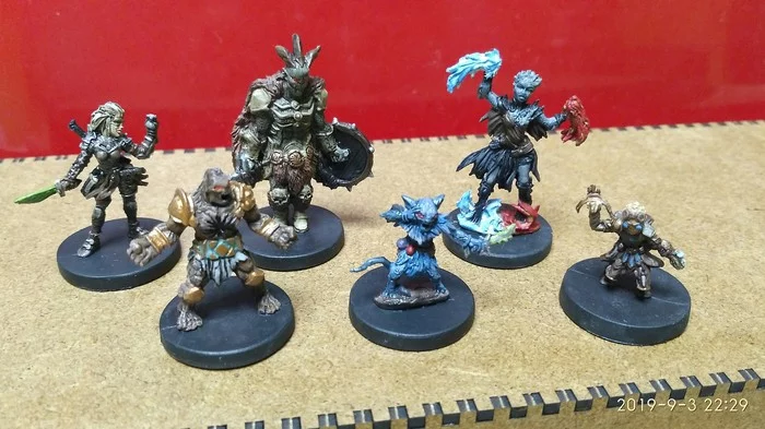 Painting Gloomhaven - My, Painting miniatures, With your own hands