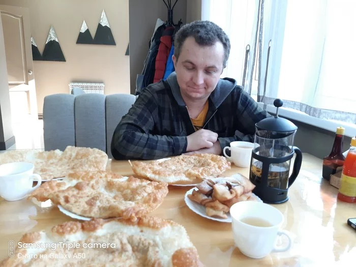 Cheburek pikabushnik. - My, Arshan, Cheburek, 49 and 5, Food, Buryatia, Squirrel, Longpost