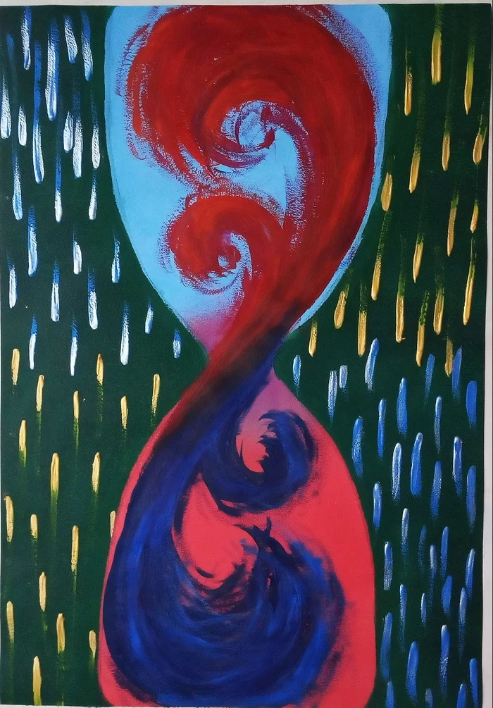 Infinity...or not quite infinity - My, Drawing, Fantasy, Longpost