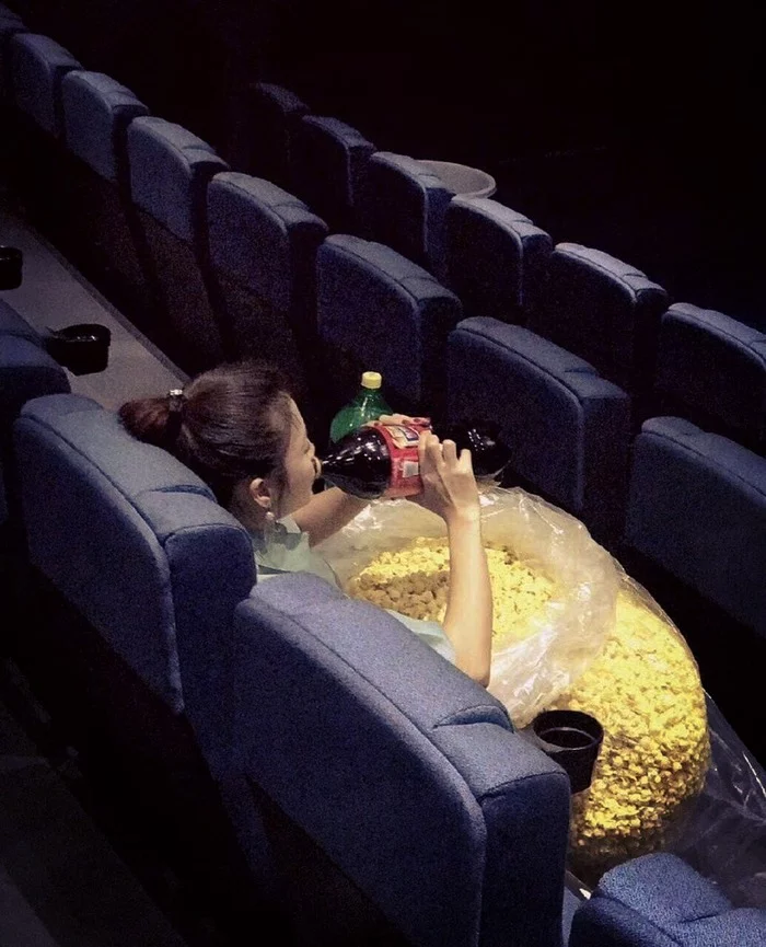 This is how I understand the approach - Cinema, Popcorn, Girls