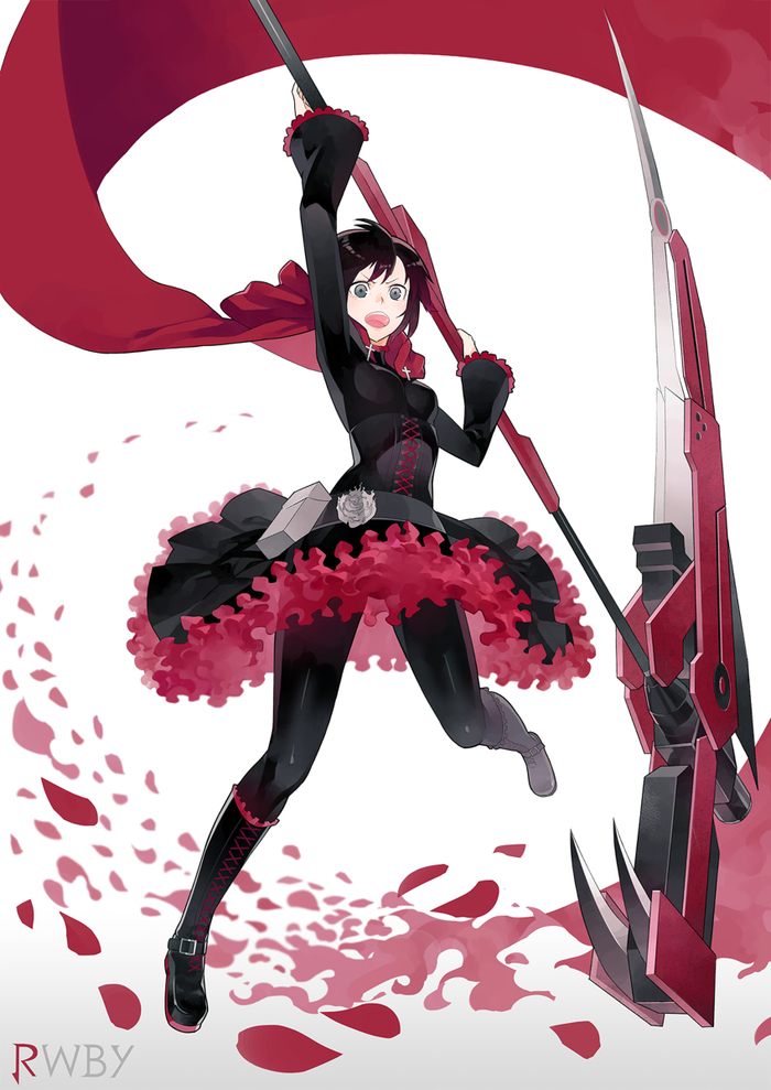 Ruby Rose RWBY, Ruby Rose, Anime Art, ,  , , Pixiv