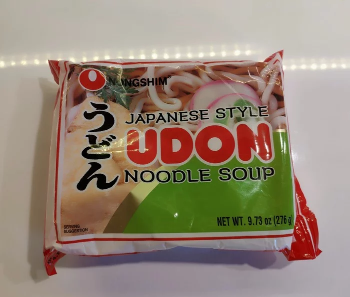 Doshiracology. Worms 3D. Nongshim Japanese Style Udon. - My, Doshirakology, Japanese food, Udon, Doshirak, Noodles, Food Review, Worms, Longpost