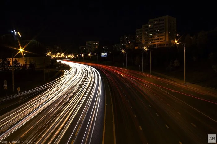 Long exposure photo of evening Kazan using a whale lens - My, The photo, Night shooting, Long exposure, Kazan, Photographer, Canon 70d, Canon, Панорама, Longpost