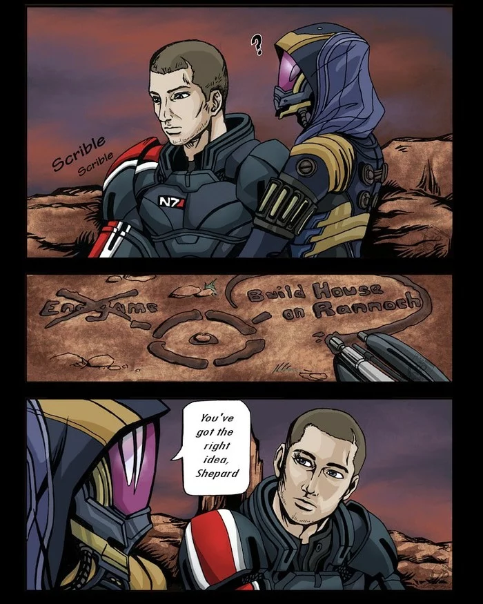 Why was that possible? - Mass Effect: Andromeda, Mass Effect Online, Mass effect, Shepard, Tali zorah, Longpost