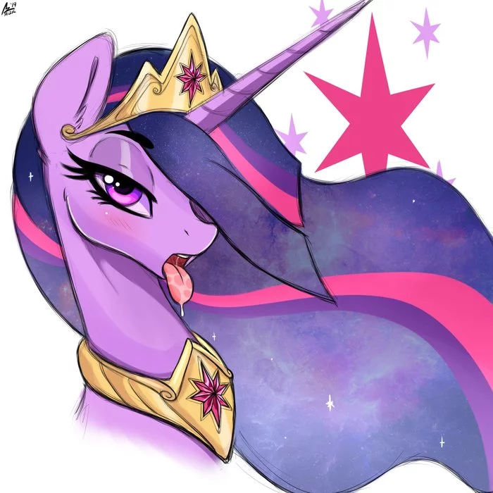 Depraved Princess - Twilight sparkle, MLP Edge, My little pony, , Ri2k