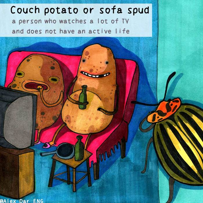 American response to couch troops - My, English language, Sofa troops, Interesting, Art, Story, Idioms, Longpost