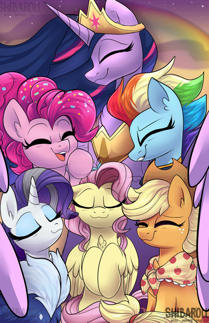 Future Six My Little Pony, Ponyart, Mane 6, MLP Season 9