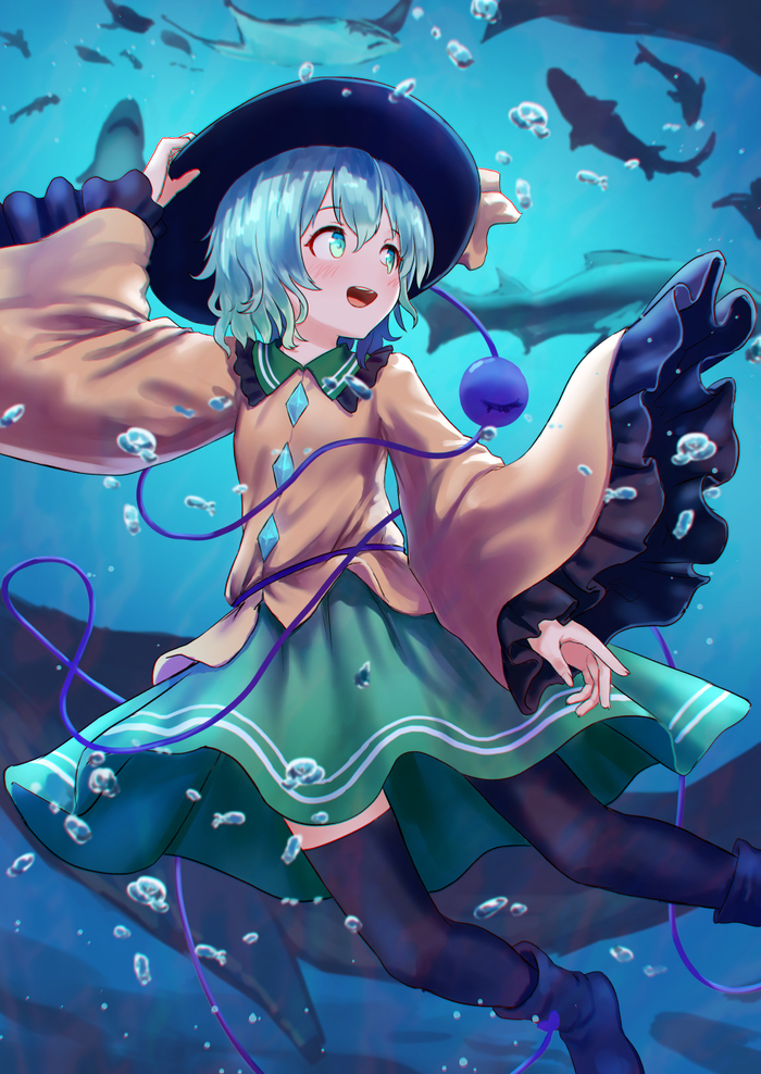 Komeiji Koishi Touhou, Anime Art, , Komeiji Koishi, Roke