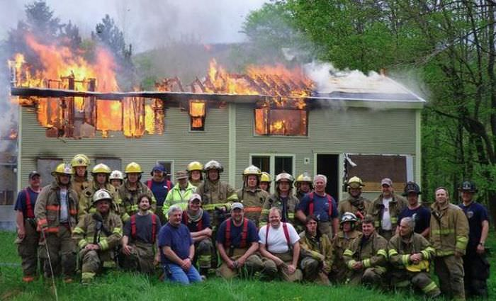 Лучшее фото бывшей пожарной части.