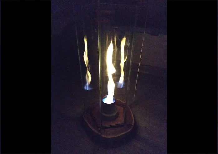 Biofireplace Fire tornado - Longpost, Video, Saw, Homemade, My