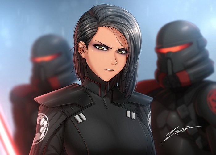 Second Sister Inquisitor 2 - Zxpfer, Star Wars, Star Wars Jedi: Fallen Order, Игры, Арт