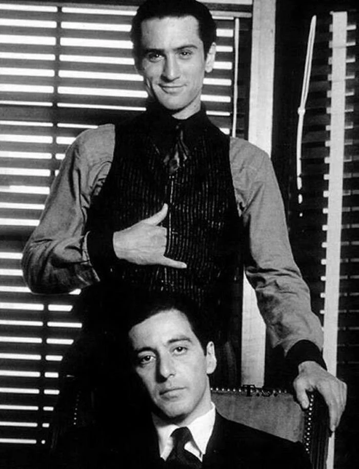 Al Pacino and Robert De Niro - Robert DeNiro, Al Pacino, Actors and actresses, Hollywood, Martin Scorsese, Longpost, Celebrities, It Was-It Was