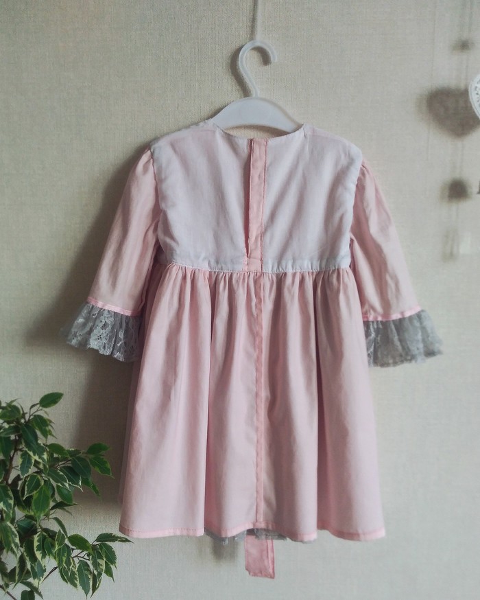 Дебют на Пикабу. Детское платье Рукоделие, Детская одежда, Рукодельники, Рукоделие без процесса, Длиннопост