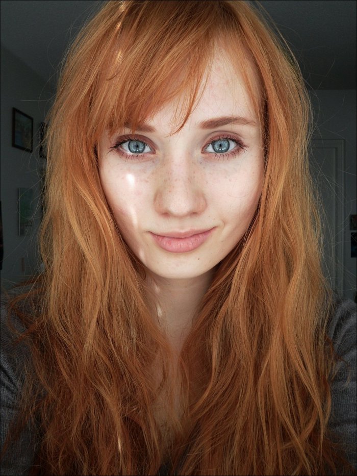 On this November day, sunshine is in your feed. - Redheads, Freckles, Girls, Longpost