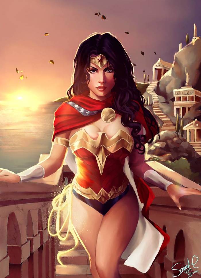 Wonder Woman - Paradise Islands DeviantArt, , , DC Comics, -, Forty-fathoms Art