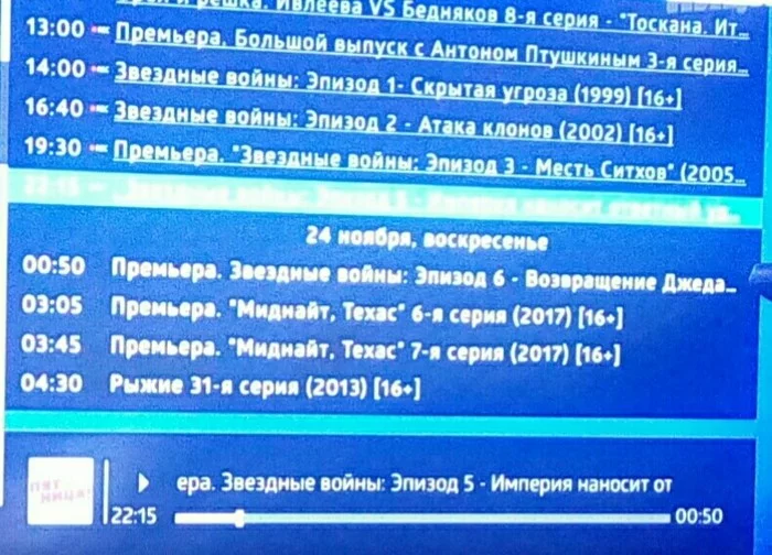 Телеканал пятница - Телеканал пятница, И так сойдет, День звёздных войн