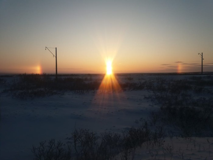 Getting ready for separation - Norilsk, The sun, We'll wait, polar night