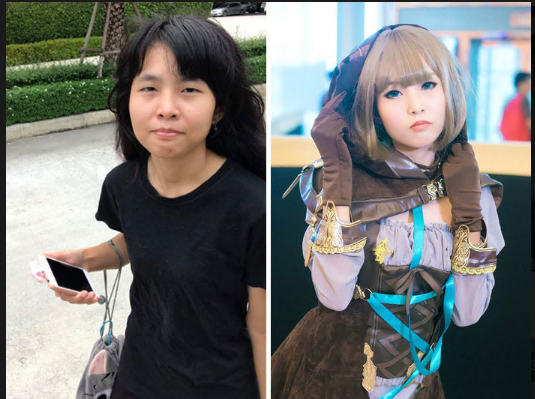 Such a cruel cosplay - Cosplay, Makeup, Miracle, The photo, Longpost