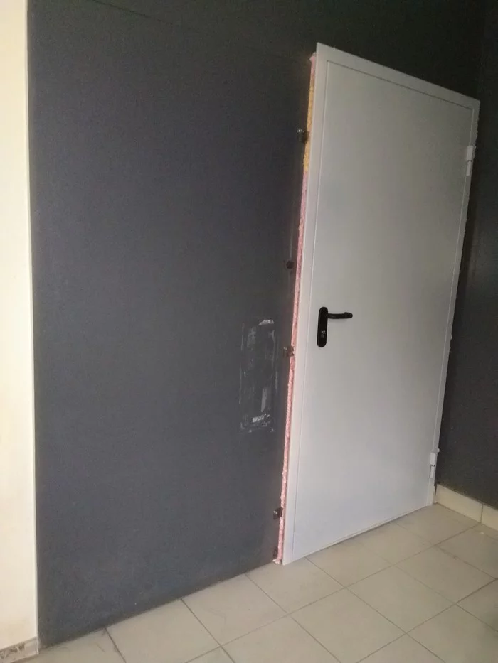 Reliable door - My, Door, Metal doors, Safety, Protection, Longpost