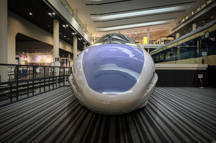 Киотский железнодорожный музей. Железная дорога, Музей железнодорожной техники, Япония, Синкансен, Длиннопост, Киото, Видео, Интересное