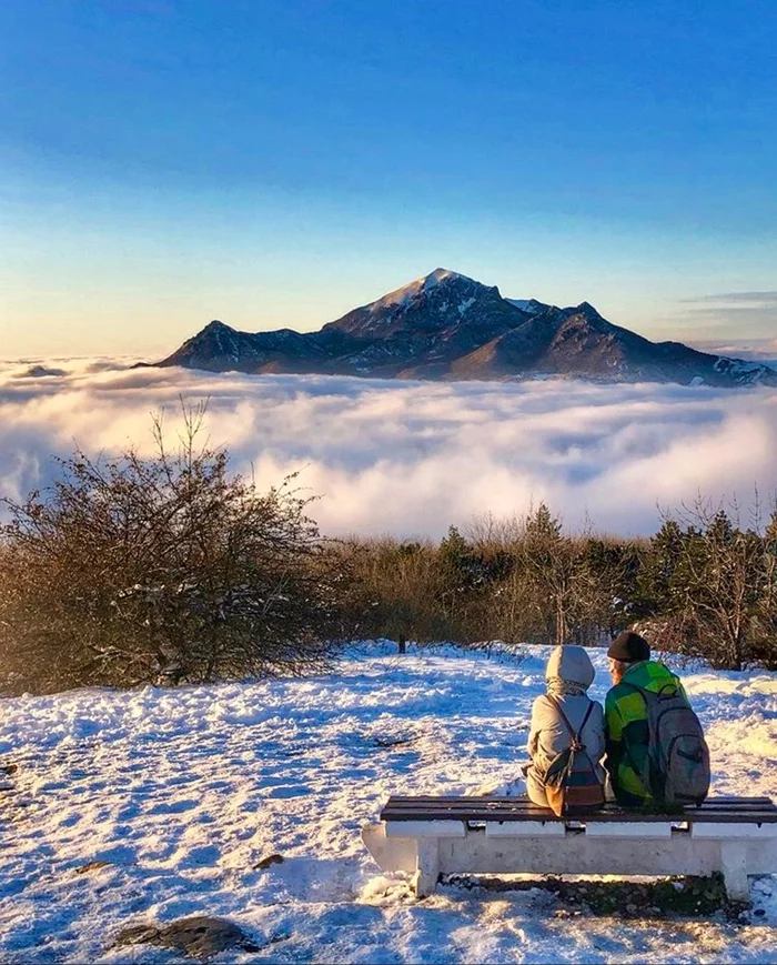 At the top of Mount Mashuk - Caucasian Mineral Waters, Pyatigorsk, Mashuk, Stavropol region