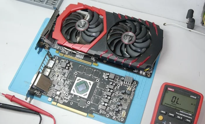 Ребол это просто! Ремонт не определяющейся msi rx470 - Моё, Ремонт, MSI, Видео, Длиннопост