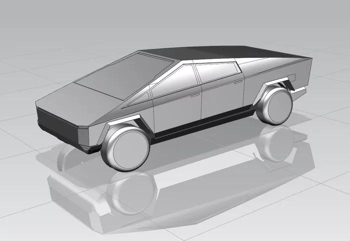 Aerodynamics of Tesla Cybertruck. My answer - My, Aerodynamics, Tesla cybertruck, Elon Musk, Longpost