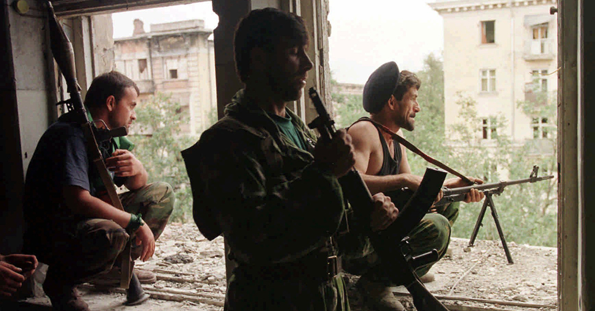 Сколько чеченцев воюют. Грозный август 1996 боевики. Чеченская кампания 1994-1996.