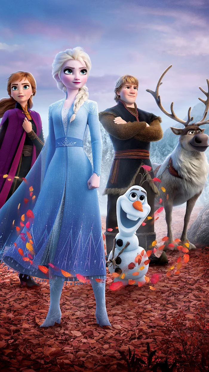 Frozen - Wallpaper for phone Full HD - Cold heart, Frozen 2, Phone wallpaper, Longpost