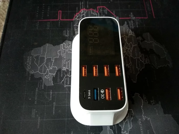 Cool charger from China - My, Charger, Overview, Гаджеты, Text