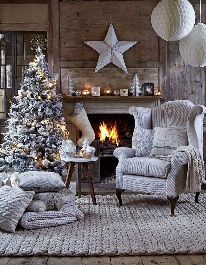 Take me there urgently)))) - Cosiness, Design, Fireplace, New Year