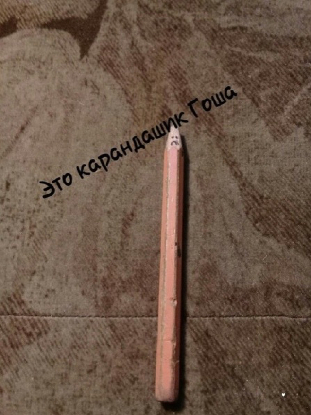 Pencil Gosha - Story, Pencil, Longpost