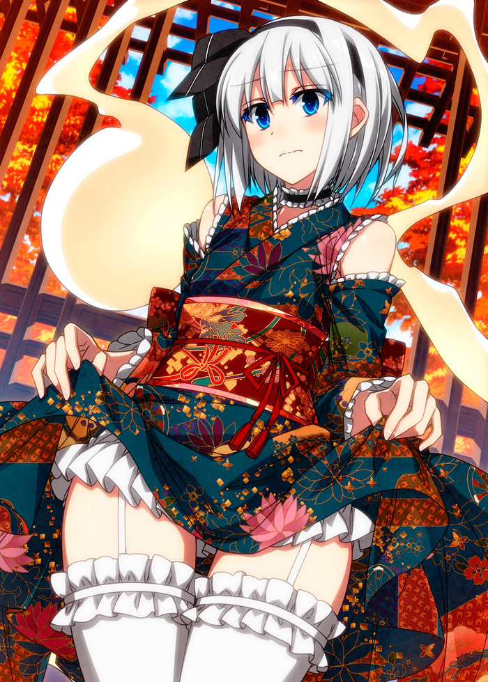 Konpaku Youmu Touhou, Konpaku Youmu, Anime Art, ,  , Sazanami mio