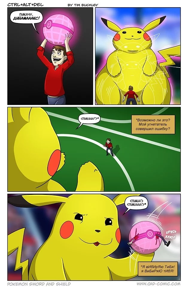 Change of power - Ctrl Alt Del, Comics, Translation, Games, Video game, Pokemon, Pokemon sword and shield