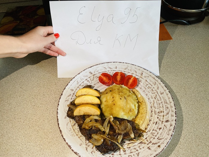 Рецепт очень нежной говяжьей печени по-берлински