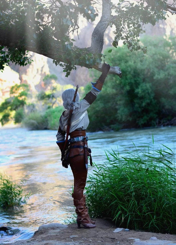 Cirilla Fiona Helen Rhiannon - My, Cosplay, Witcher, The Witcher 3: Wild Hunt, Ciri, Russian cosplay, Games, Computer games, Longpost